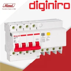 RCCB (Residual Current Circuit Breaker) یا کلید جریان باقیمانده، دستگاهی است که نشتی جریان را تشخیص داده و مدار را در صورت بروز نشتی قطع می‌کند. این کلیدها برای حفاظت از افراد در برابر شوک الکتریکی و جلوگیری از آتش‌سوزی ناشی از نشتی جریان طراحی شده‌اند..برای خرید کلید 4 پل rccb از فروشگاه اینترنتی دیجی نیرو دیدن فرمایید