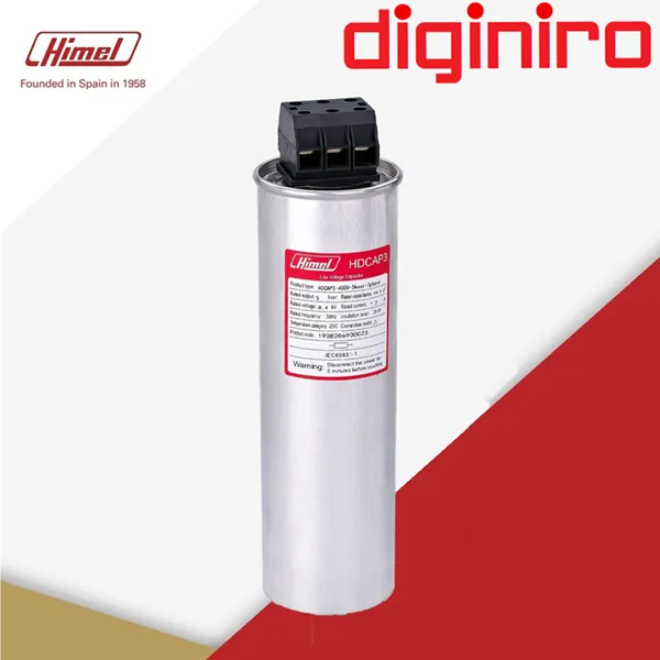 خازن سیلندری سه فاز 4 کیلووار (5 کیلووار در 450 ولت)هیمل HDCAP304500053