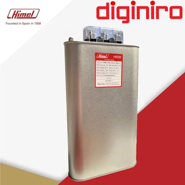 خازن کتابی سه فاز 20 کیلووار (25 کیلووار در 450 ولت)هیمل HBSM00450002503D