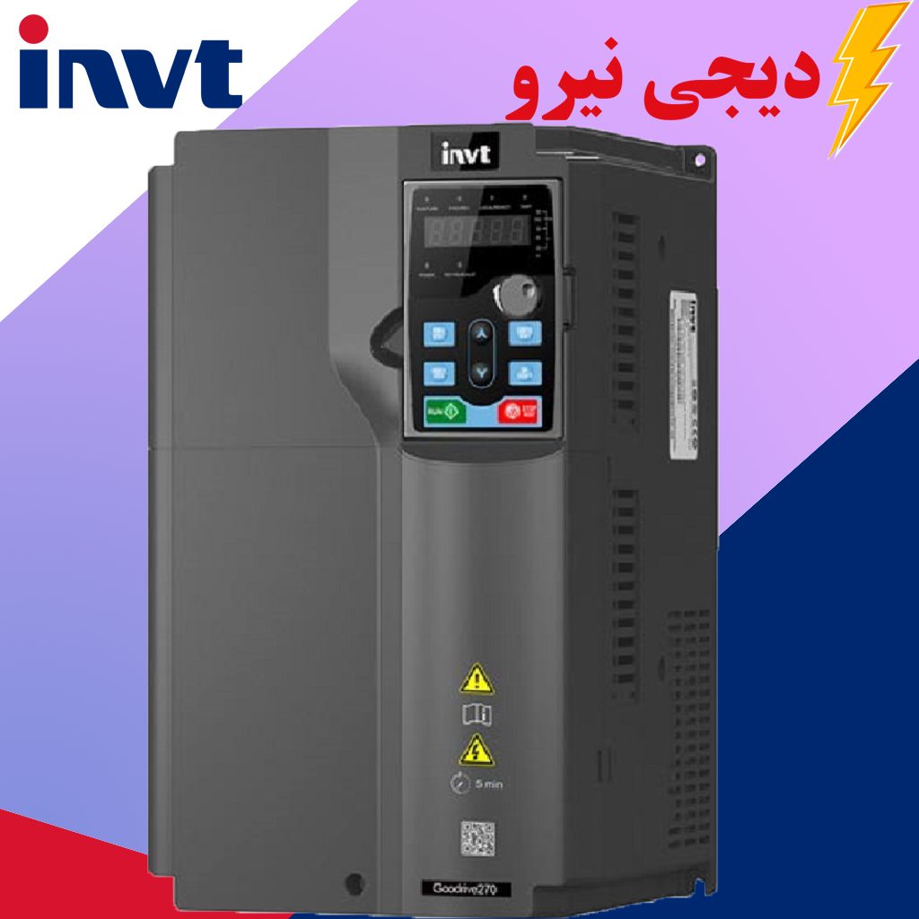 اینورتر 22 کیلوات gd270 اینوت در دیجی نیرو درایو(اینورتر) invt اینوت سه فاز توان 11 کیلووات_ 25 آمپر _ GD270-011-4 کاربری مخصوص پمپ و فن - Image 1