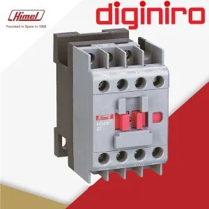 کنتاکتور سه فاز 6 آمپر 220V AC (یک باز) هیمل_HIMEL_HDC30610M7