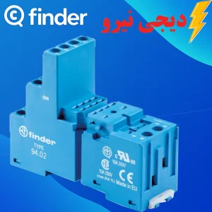 سوکت 8 پایه 9402 SMA فیندر (FINDER) نصب رله‌های سری 5532