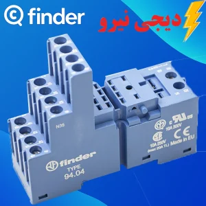 سوکت 14 پایه 9404 SPA فیندر (FINDER) نصب رله‌های سری 5534 و روی مدار چاپی