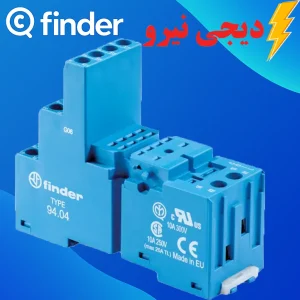 سوکت 14 پایه 9404 SMA فیندر (FINDER) نصب رله‌های سری 5534