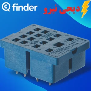 سوکت 14 پایه 9414 فیندر (FINDER) نصب رله‌های فیندر مدل‌های 5532 و 5534